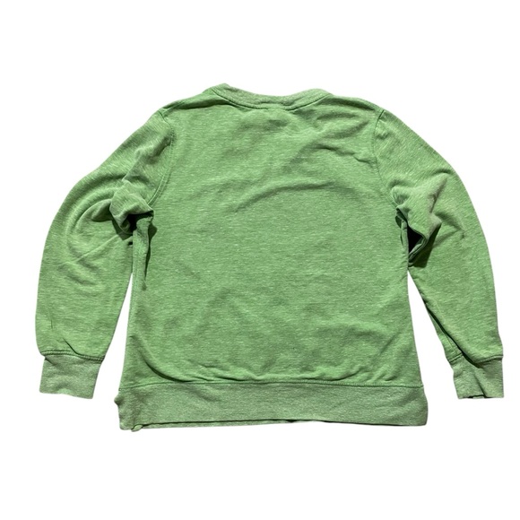 Upcycled Grinch Holiday Christmas Sweatshirt XL XXL Don’t Be A Grinch ooak - Picture 3 of 5